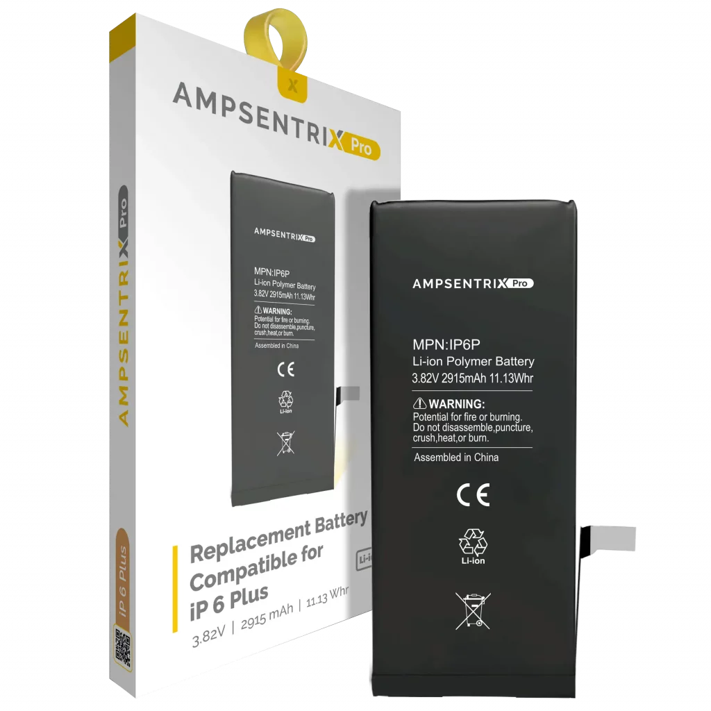 Replacement Battery For iPhone 6 Plus (AmpSentrix Pro)