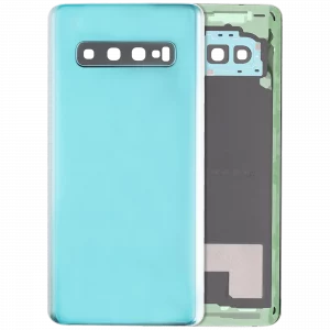Back cover Glass With Camera Lens For Samsung Galaxy S10 (Service Pack) (Prism Green)