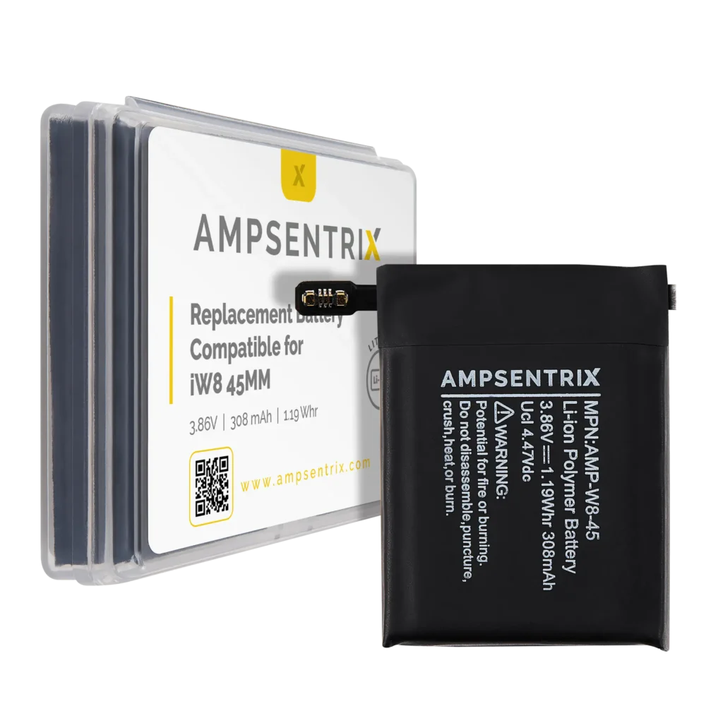 Replacement Battery For Watch Series 8 (45MM) (Ampsentrix)