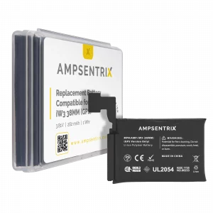 Replacement Battery For Watch Series 3 (38MM) (GPS Version Only) (AmpSentrix Pro)