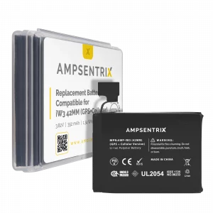 Replacement Battery For Watch Series 3 (42MM) (GPS + Cellular Version) (AmpSentrix Pro)