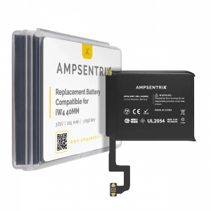 Replacement Battery For Watch Series 4 (40MM) (AmpSentrix Pro)