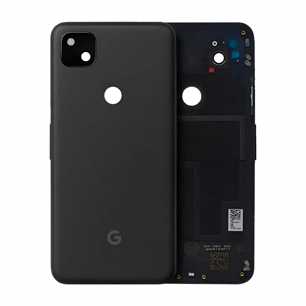 Back cover Glass Assembly For Google Pixel 4a 5G (Genuine OEM) (Just Black)