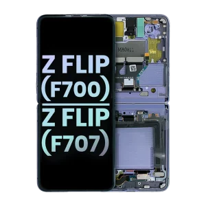 Inner OLED Assembly With Frame For Samsung Galaxy Z Flip 4G (F700) (Service Pack) (Mirror Purple)