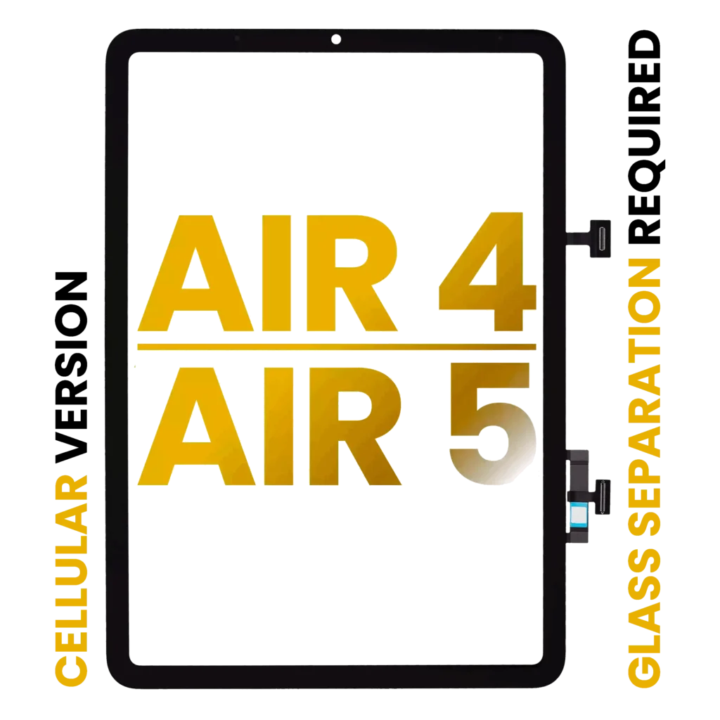 Digitizer For iPad Air 4 / Air 5 (OCA Pre-Installed & Glass Separation Required) (Premium) (All Colors) (Cellular)