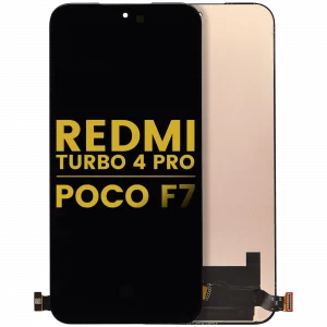 OLED Assembly Without Frame For Xiaomi 15T 5G / Xiaomi Redmi Turbo 4 Pro / Xiaomi Poco F7 (Refurbished) (All Colors)