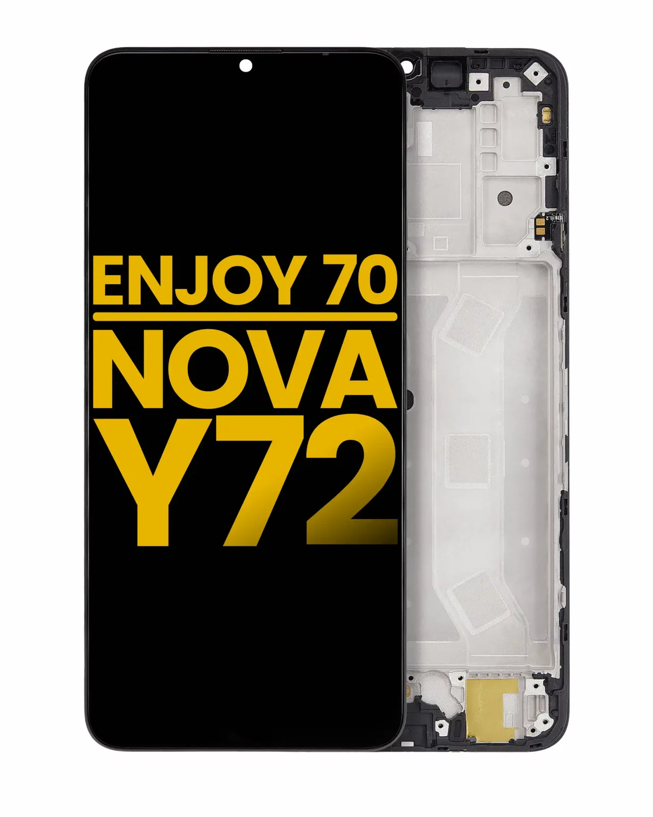 LCD Assembly With Frame For Huawei Enjoy 70 / Nova Y72 (Refurbished) (All Colors)