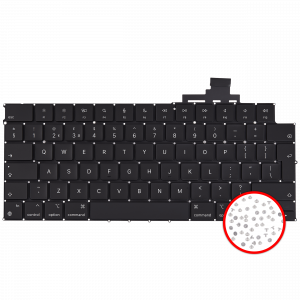 Keyboard W/ Backlight & Screws For MacBook Air 13" (A2681 / Mid 2022) (UK English)