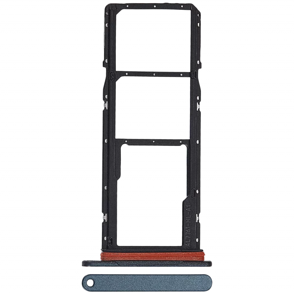 Dual Sim Card Tray For Samsung Galaxy A07 4G (A075 / 2025) (Premium) (Dark Green)
