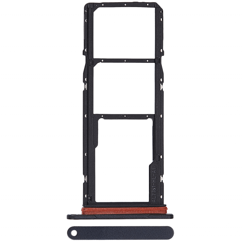 Dual Sim Card Tray For Samsung Galaxy A07 4G (A075 / 2025) (Premium) (Gray)