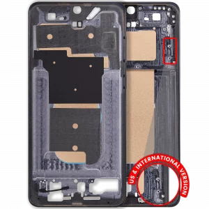 Mid-Frame Housing For Samsung Galaxy S25 Edge 5G (US & International Version) (Titanium Jetblack)