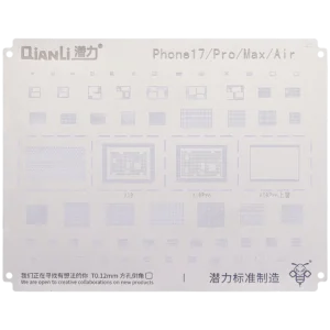 Bumblebee Stencil (QS729) For iPhone 17 / 17 Pro / 17 Pro Max / Air (Qianli)