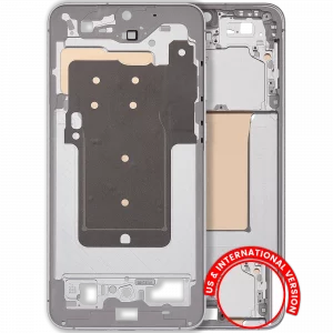 Mid-Frame Housing For Samsung Galaxy S25 FE 5G (US & International Version) (Icyblue / White)
