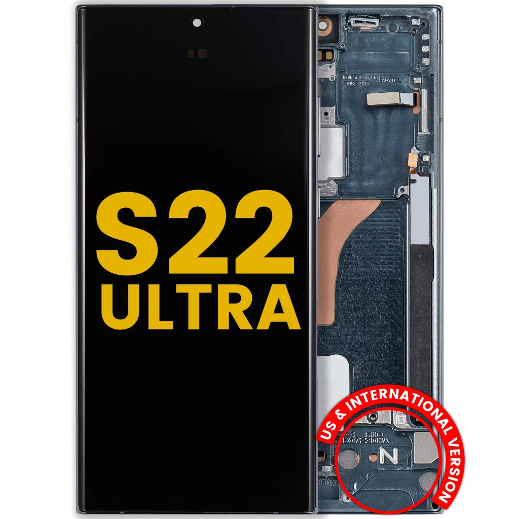 OLED Assembly With Frame For Samsung Galaxy S22 Ultra 5G (US & International Version) (Refurbished) (Green)