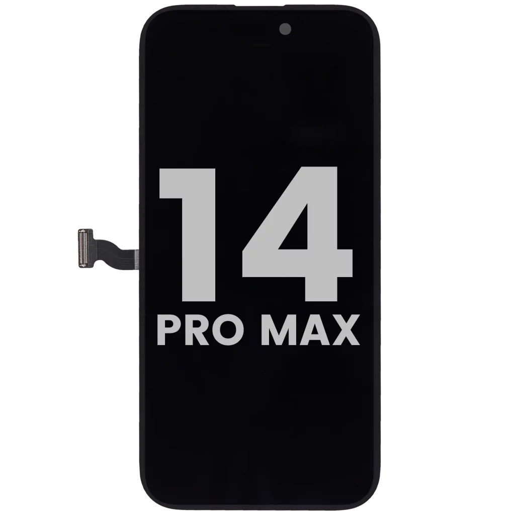 OLED Assembly Compatible For iPhone 14 Pro Max with Light Sensor Flex Cable (Used OEM Pull: Grade A)