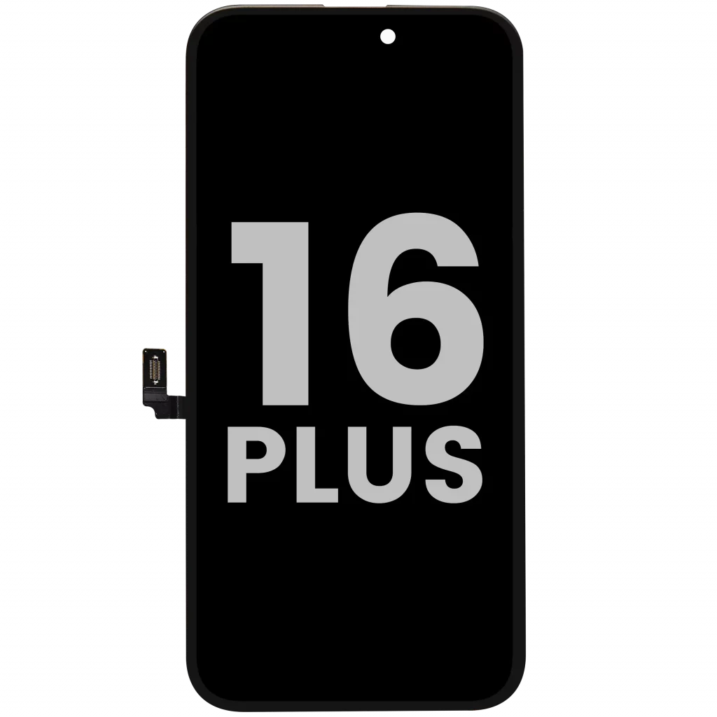OLED Assembly Compatible For iPhone 16 Plus with Light Sensor Flex Cable (Used OEM Pull: Grade A)