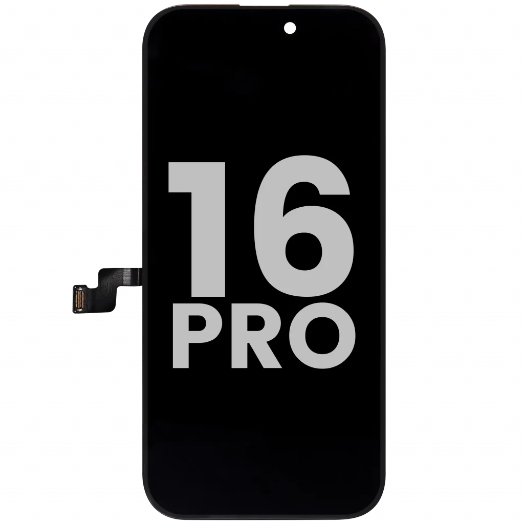 OLED Assembly Compatible For iPhone 16 Pro with Light Sensor Flex Cable (Used OEM Pull: Grade A)