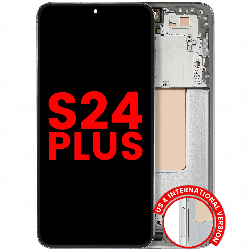 OLED Assembly With Frame Compatible For Samsung Galaxy S24 Plus 5G (US & International Version) (Aftermarket Plus) (Jade Green)