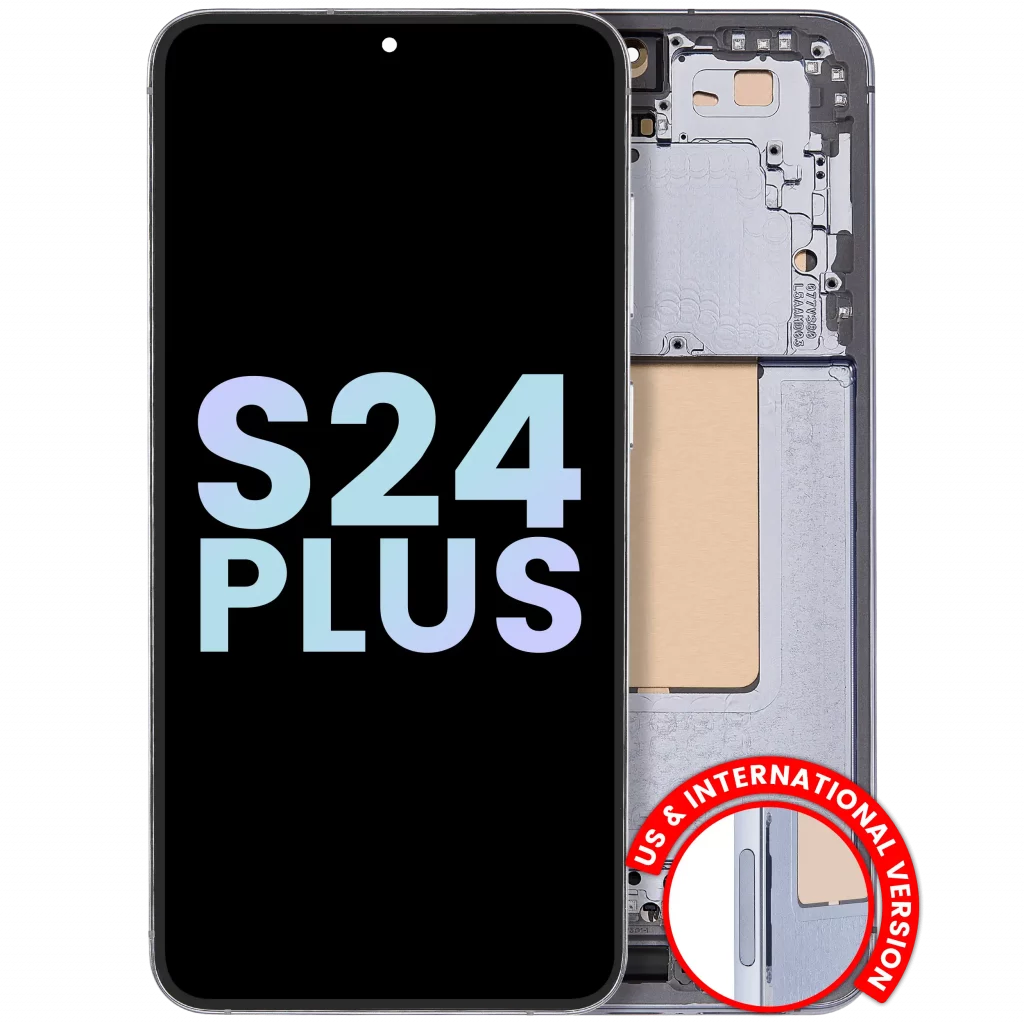 OLED Assembly With Frame For Samsung Galaxy S24 Plus 5G (US & International Version) (Service Pack) (Sapphire Blue)