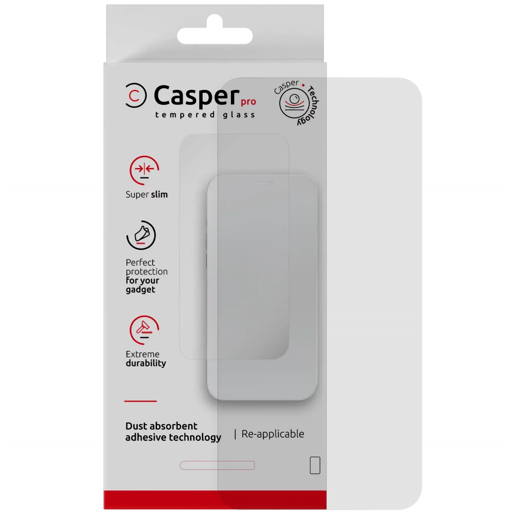 Casper Pro Tempered Glass For Samsung Galaxy S23 Ultra 5G (Retail Pack) (Clear)