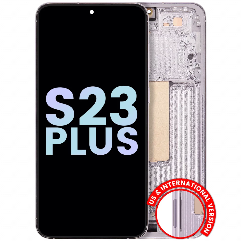 OLED Assembly With Frame For Samsung Galaxy S23 Plus 5G (US & International) (Service Pack) (Lavender)