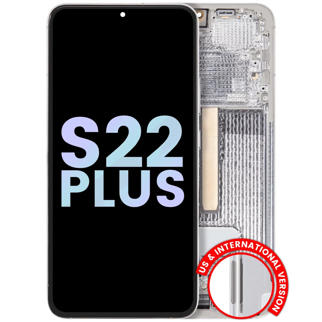 OLED Assembly With Frame For Samsung Galaxy S22 Plus 5G (Service Pack) (White)