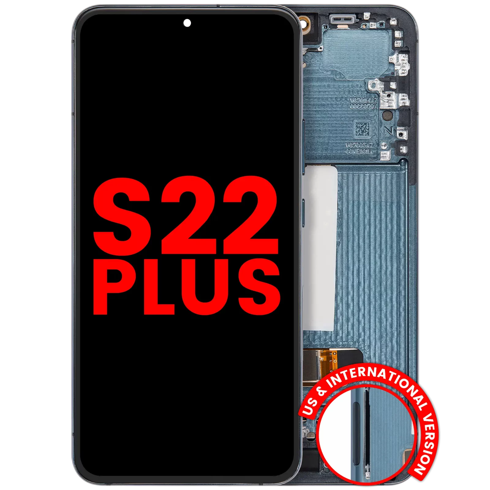 OLED Assembly With Frame For Samsung Galaxy S22 Plus 5G (US & International Version) (Aftermarket Plus) (Green)