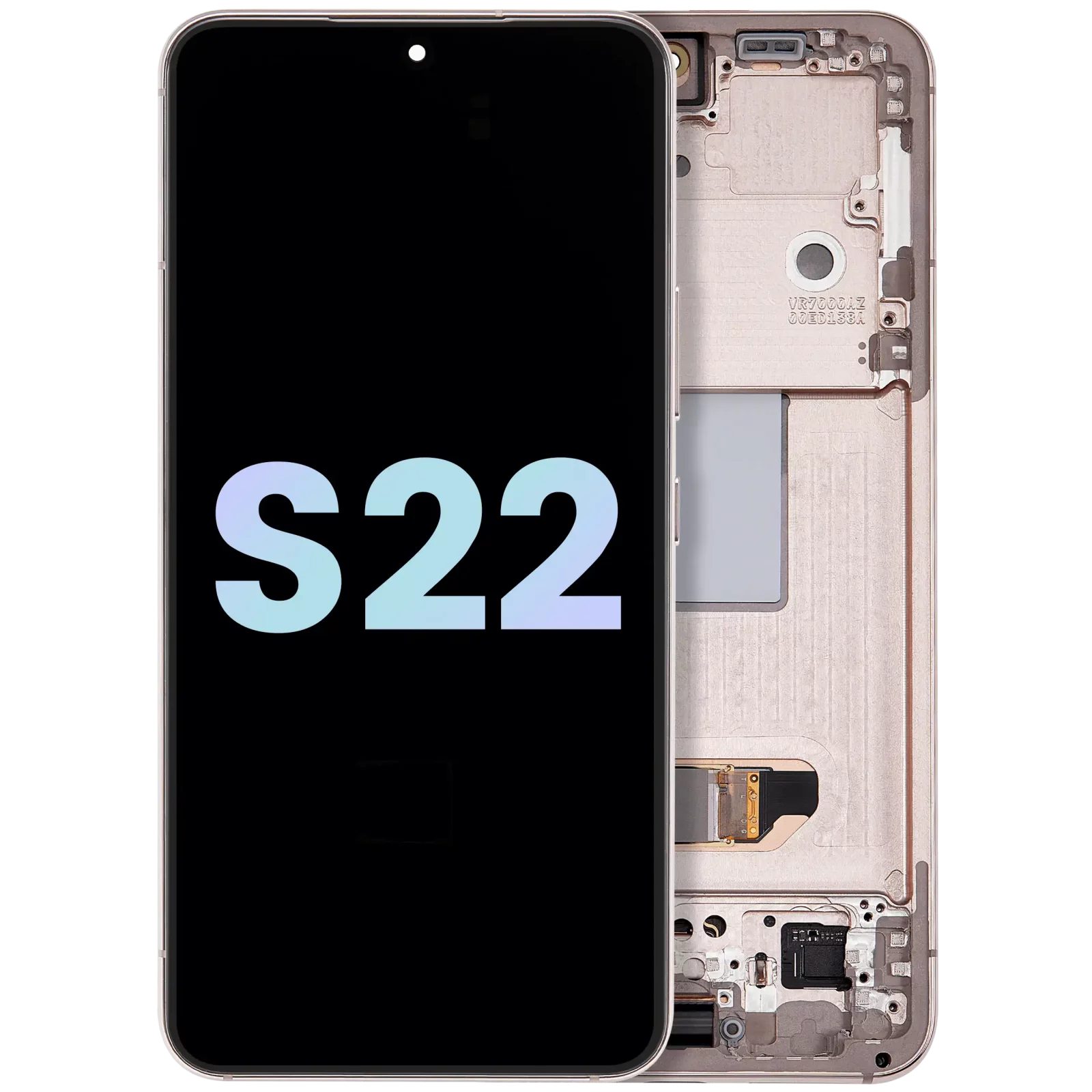 OLED Assembly With Frame For Samsung Galaxy S22 5G (Service Pack) (Violet)