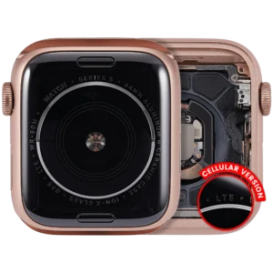 Housing Assembly Compatible For Watch Series 5 (44MM) (Used OEM Pull: Grade A) (Cellular Version) (Aluminum / Gold)