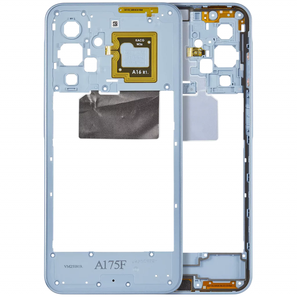 Mid-Frame Housing For Samsung Galaxy A17 4G (A175 / 2025) (Light blue)
