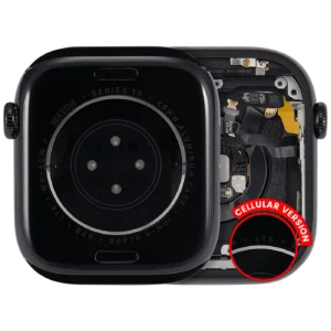 Housing Assembly Compatible For Watch Series 10 (46MM) (Used OEM Pull: Grade A) (Cellular Version) (Aluminum / Jet Black)