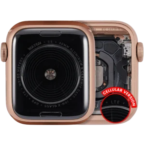 Housing Assembly For Watch Series SE 1st (40MM) (Used OEM Pull: Grade A) (Cellular Version) (Aluminum / Gold)