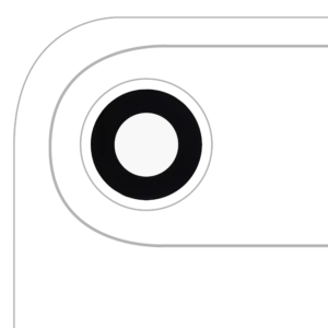 Back Camera Lens (Glass Only) With Adhesive Compatible For iphone Air (Real Sapphire) (Premium) (10 Pack)