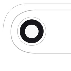 Back Camera Lens (Glass Only) With Adhesive For iPhone Air (Aftermarket Plus)
