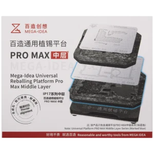 Mega-Idea Universal Middle Frame Reballing Platform iPhone 17 Series (Qianli)