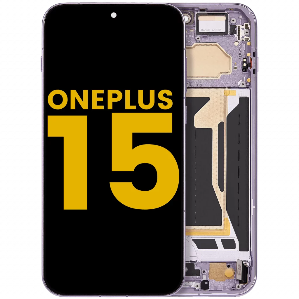 OLED Assembly With Frame For OnePlus 15 (Refurbished) (Ultra Violet)