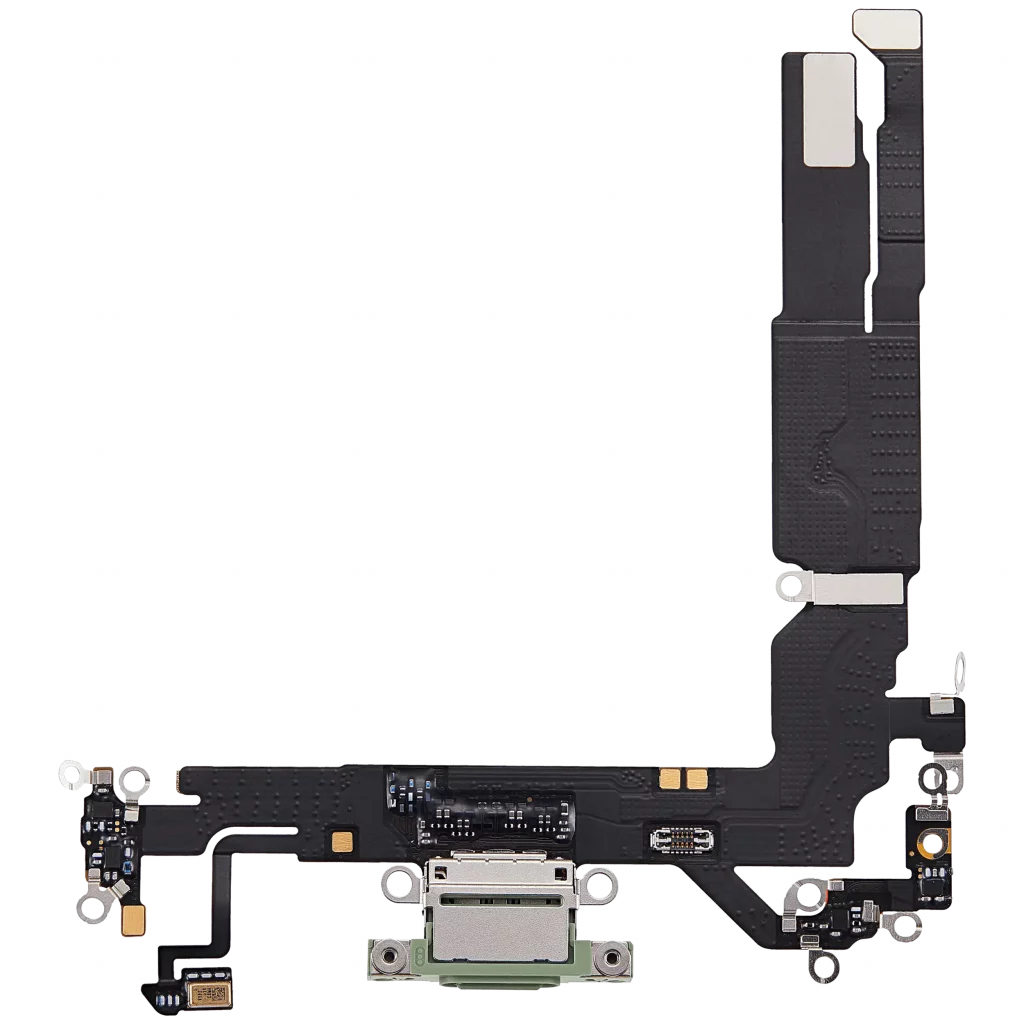 Charging Port Flex Cable Compatible For iPhone 17 (Premium) (Sage)
