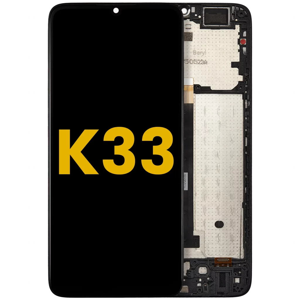 LCD Assembly With frame For TCL K33 (Refurbished) (All Colors)