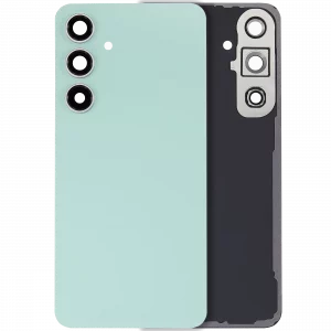 Back Cover Glass With Camera Lens For Samsung Galaxy S24 FE (No Logo) (Aftermarket Plus) (Mint)