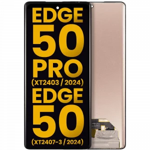 OLED Assembly Without Frame For Motorola Moto Edge 50 Pro (XT2403 / 2024) / Moto Edge 50 (XT2407-3 / 2024) (Refurbished) (All Colors)
