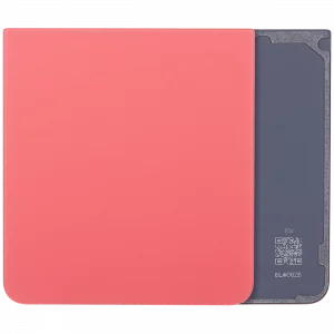 Bottom Back Cover Glass For Samsung Galaxy Z Flip 7 5G (F766) (No Logo) (Aftermarket Plus) (Coral Red)