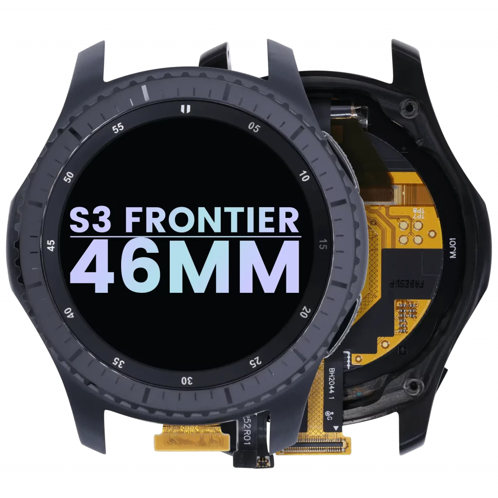 LCD Assembly For Samsung Galaxy Watch Gear S3 frontier (Service Pack) (Gray)