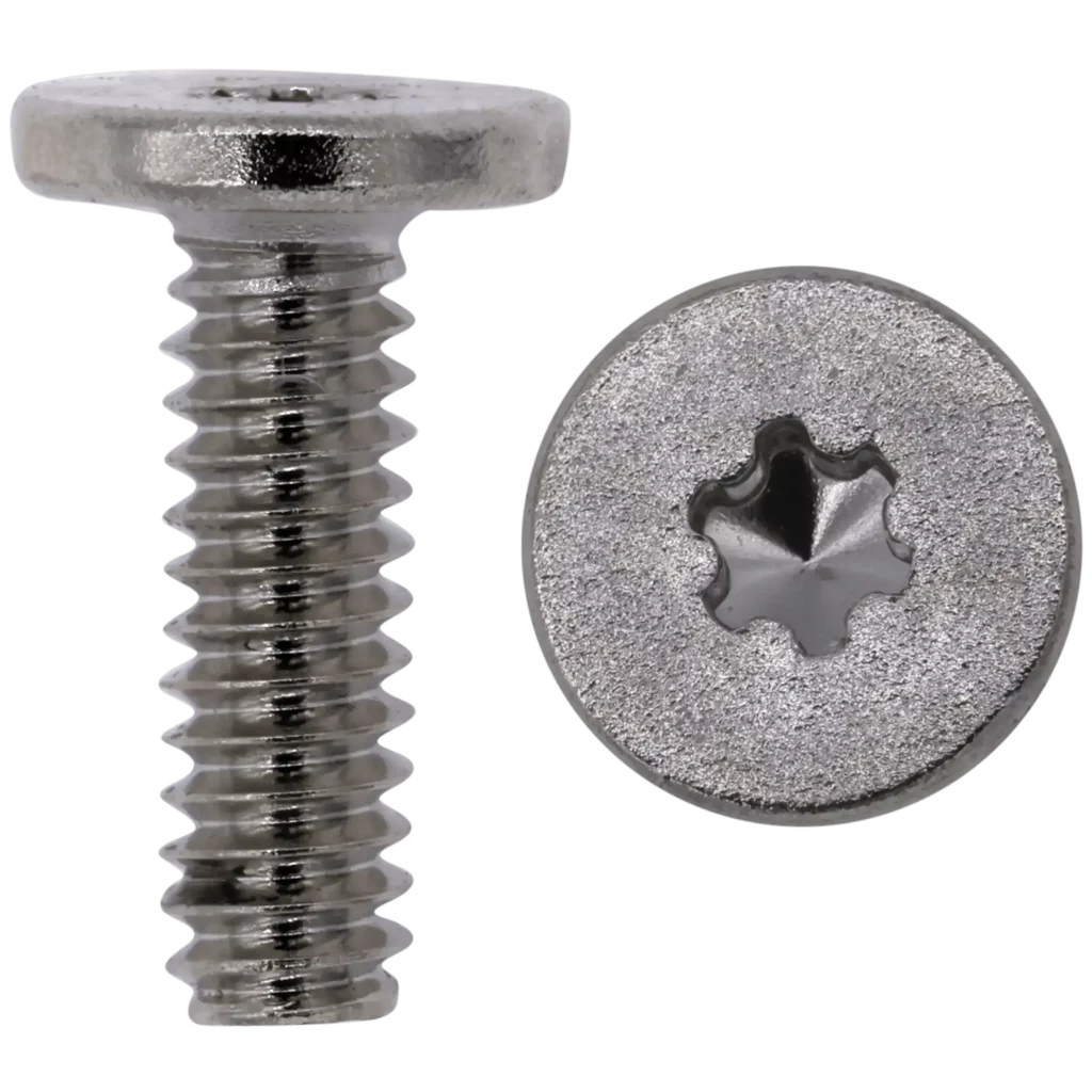 Screw (3IP M1.4 × 4.40L LCS Ni Flat Head Silver Nylon Patch P25 Base 3) Google Pixel 10 (Genuine OEM)