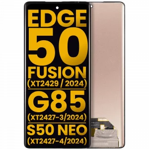 OLED Assembly Without Frame For Motorola Moto Edge 50 Fusion 5G (XT2429 / 2024) / G85 (XT2427-3/2024) / S50 Neo (XT2427-4/2024) (Refurbished) (All Colors)