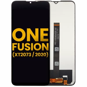 LCD Assembly Without Frame For Motorola One Fusion (XT2073 / 2020) (Refurbished) (Black)