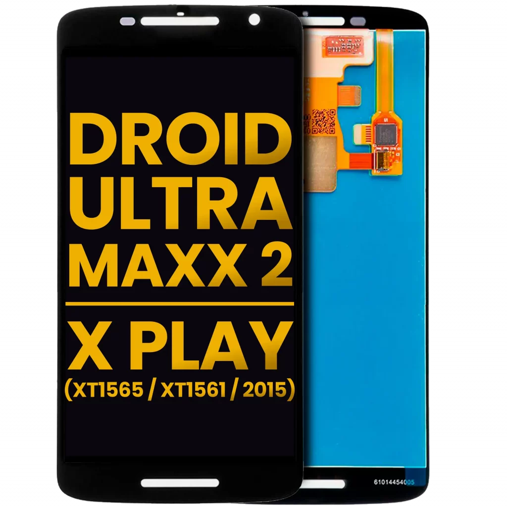 LCD Assembly Without Frame For Motorola Droid Ultra Maxx 2 / Moto X Play (XT1565 / XT1561 / 2015) (Refurbished) (Black)