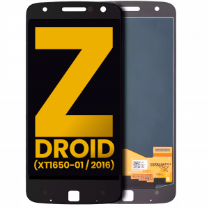 LCD Assembly Without Frame For Motorola Moto Z / Moto Z Droid (XT1650-01 / 2016) (Refurbished) (Black)