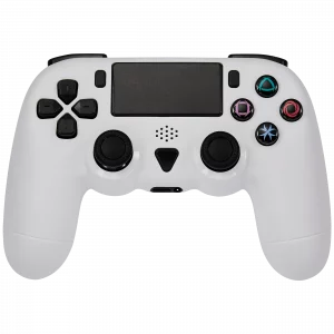 Wireless Bluetooth Controller For PlayStation 4 (White) (DOBE)