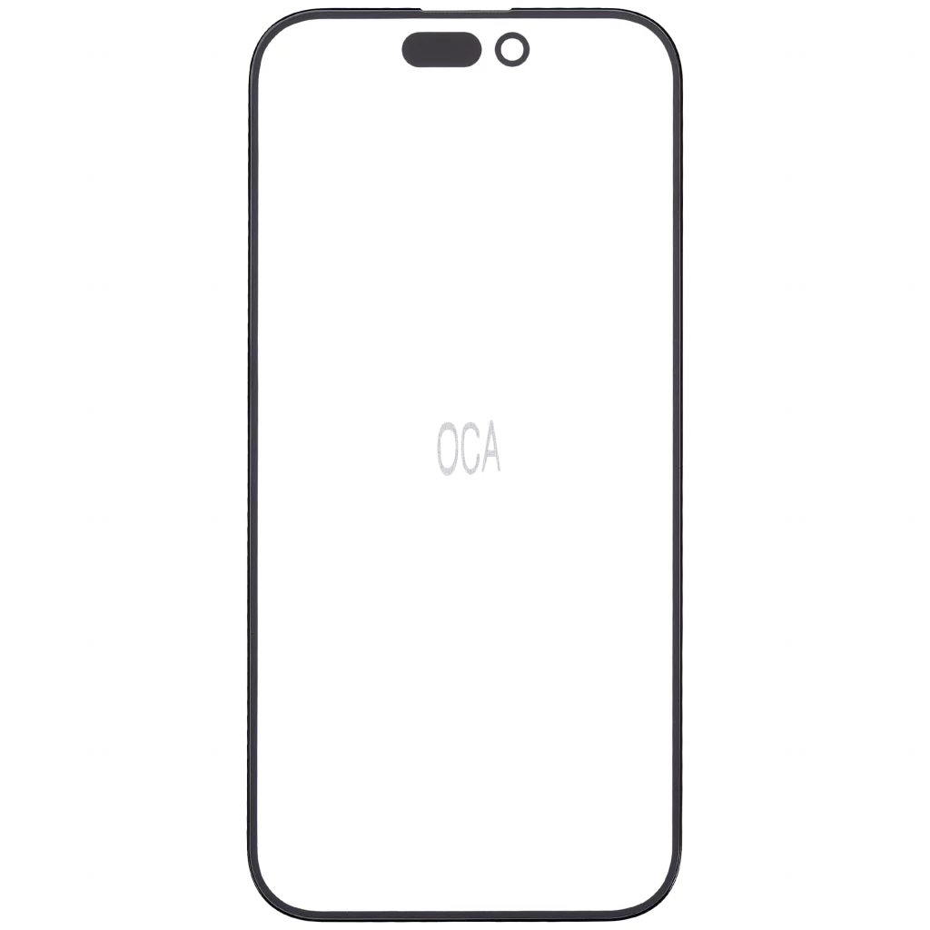 2 in 1 (Glass + OCA Pre-Installed) For iPhone 15 Pro (10 Pack)