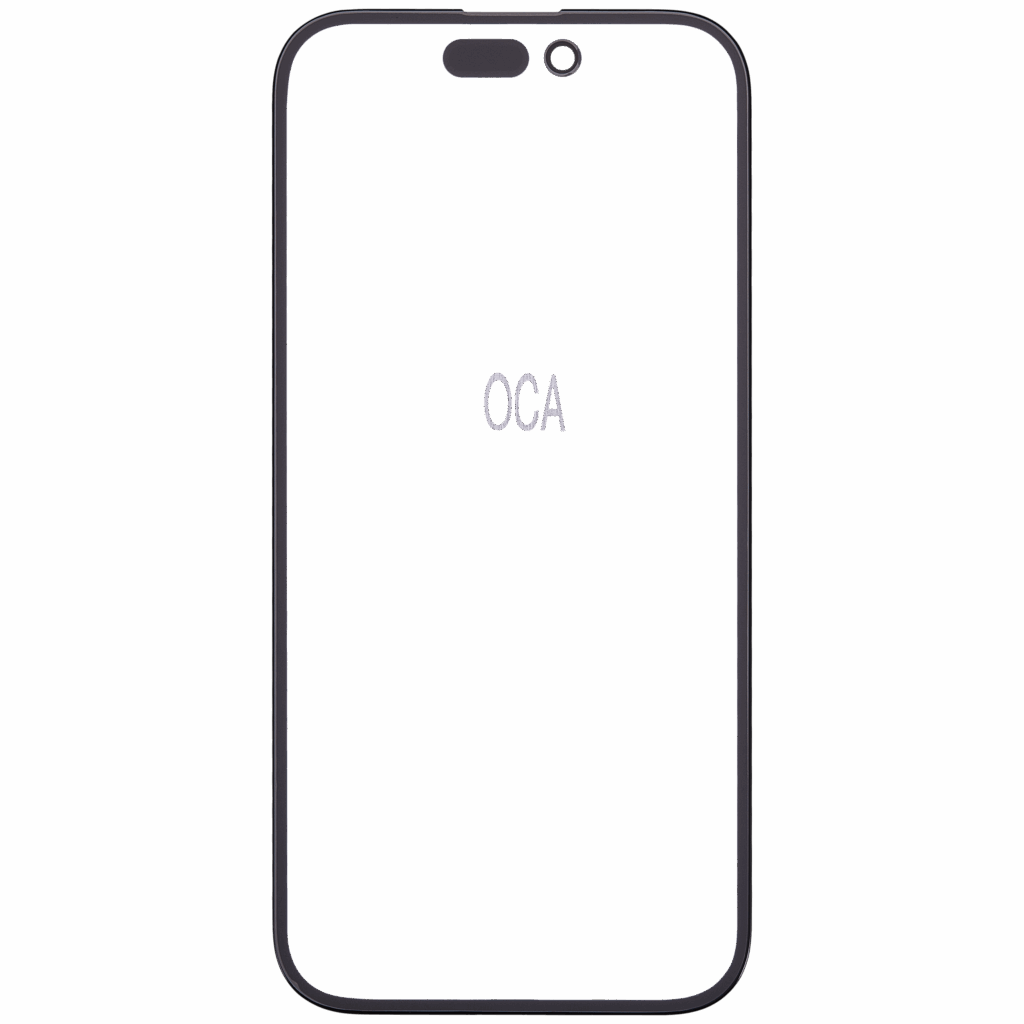 2 in 1 (Glass + OCA Pre-Installed) For iPhone 16 (10 Pack)